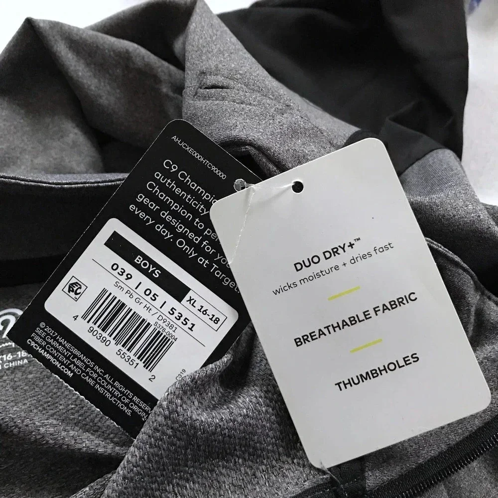 Champion C9 NWT Quarter Zip Pullover Top Boys XL (16-18)
